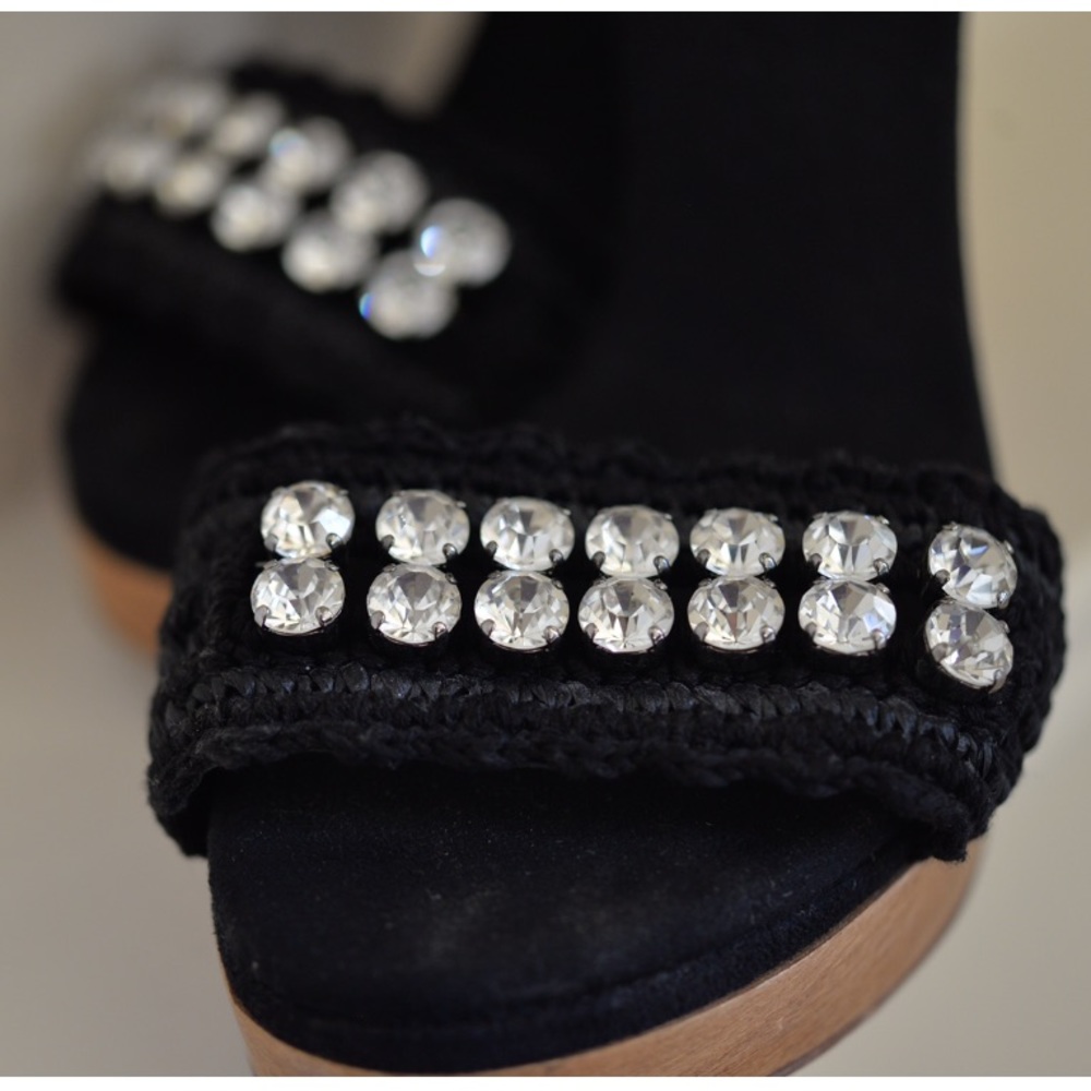 Dolce&Gabbana Swarovski crystal platform heels - Picture 2 of 8